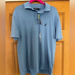 Men’s Spinnerblue NAUTICA Polo Shirt in a size XL.